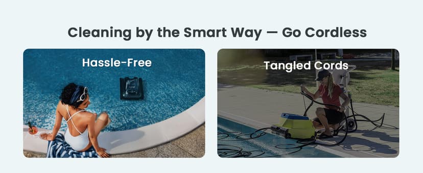 Aiper Scuba S1 Robotic Pool Cleaner – 4500GPH Suction, Wall & Waterline Cleaning, 4 Modes, Smart Wavepath Navigation, 150-Min Runtime, Pool Vacuum for Inground Pools