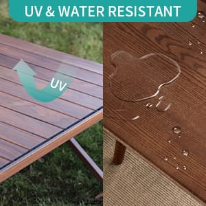 Wood Grain Furniture Paint 10.5oz with Tools - One-step No Need Prime No Need Varnish - Water-based & Low Odor - Outdoor & Indoor Wood Paint for Furniture and More - Teak