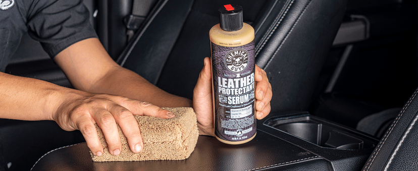 Chemical Guys SPI_111_16 Leather Protectant, Dry-to-The-Touch Serum for Car Interiors, Furniture, Apparel, Boots, and More (Works on Natural, Synthetic, Pleather, Faux Leather and More), 16 fl oz