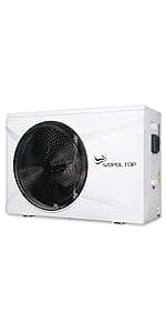 100,000 BTU Full DC Inverter Pool Heat Pump for Swimming Pools, Dual Function of Heating and Cooling, 30KW Electric Pool Heater with WiFi Smart Control via APP, 220-240V, up to 26,000 Gallons