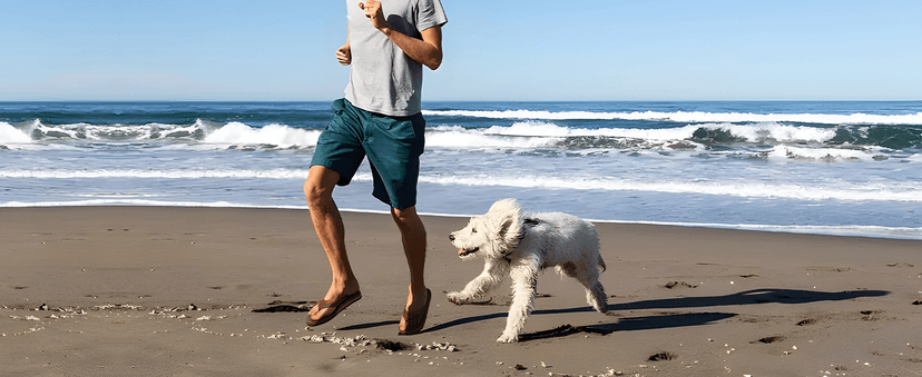 KuaiLu Men's Yoga Mat Leather Flip Flops with Arch Support Comfortable Cushion Walking Thong Sandals Slip On Indoor Outdoor