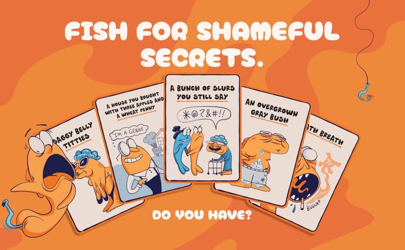 Go F Yourself! – The Grown Up Go Fish Card Game You've Always Wanted | Hilarious Party Game for Grown Ups, 2+ Players | 52 Cards, 13 Unique Pairs Edition