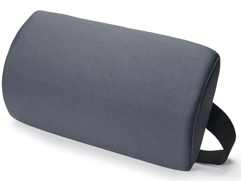 OPTP The Original McKenzie Slimline Lumbar Support – USA-Made Lower Back Support for Office Chair, Car Back Support, and Travel Lumbar Pillow. The Preferred Lumbar Cushion by Physical Therapists.