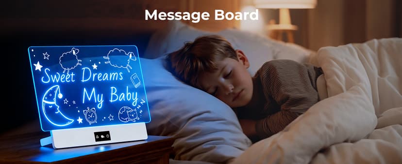 Bylitodt Neon Light Up Drawing Tablet with 10 Tracing Sheets, Arts and Crafts for Kids, Girls Birthday Gifts Idea(White) 16 Inch LED Drawing Board for Kids Rechargeable, LED Note Board with Colors B0GCN75SFT