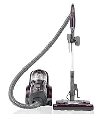 Kenmore DC5070.01 Upgrade 500 Series Bagless Canister Vacuum with Hair Eliminator Brushroll,2-Motor Cyclonic Technology, HEPA Filtration & 24' Auto Cord Rewind for Pet, Carpets, Hard Floors, Stairs