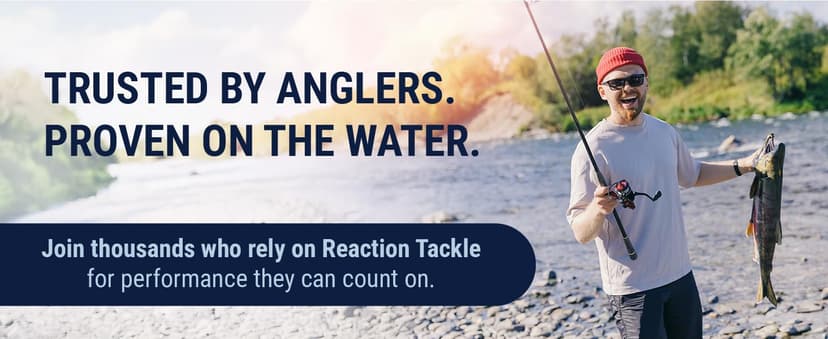 Reaction Tackle Monofilament Fishing Line - Premium Nylon Mono Line, Strong & Abrasion-Resistant, Low Memory for Smooth Long Casts - Freshwater & Saltwater