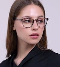 ANDWOOD Blue Light Blocking Glasses Women Men Small Face Computer Clear Bluelight Blocker Super Lightweight Metal Frame Round