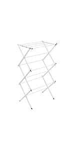 Honey-Can-Do Collapsible Clothes Drying Rack – Durable, Space-Saving Laundry & Towel Rack, Sturdy Clothing Rack for Hanging Clothes Indoors & Outdoors, Steel