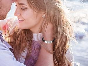 Gift for Men Infinity Bracelet for Men Dad Husband Boyfriend Son Grandson Brother Nephew Uncle Brown Braided Leather Forever Linked Together Stainless Steel Engraved with Love You Forever Jewelry 7.5|8.5|9 Inches