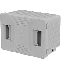 Silonn Battery-Powered Ice Maker with 4-Power, RV Ice Maker Countertop 12V/24V Car Charger 100-240V AC Solar-Ready, Portable Ice Machine 9 Cubes/6 Mins 22lbs/Day Auto-Clean for Camping RV Home Outdoor