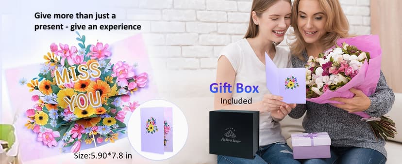 Personalized 3D Crystal Photo, Picture Cube Idea Gift With Your Own Photo, Customized Christmas, Birthday, Wedding Memorial, Mother's Day, Couples Gift for Women, Wife, Husband, Men - Small Portrait