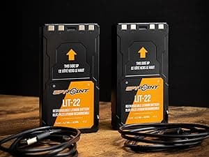 SPYPOINT Flex-S-Dark Ultimate Pack with SD Card + LIT-22 - Solar Cellular Trail Camera – Built-in Solar Panel, 40MP Photos, 1080p Videos + Sound, No-Glow Game Camera, Night Vision, Trail Cam