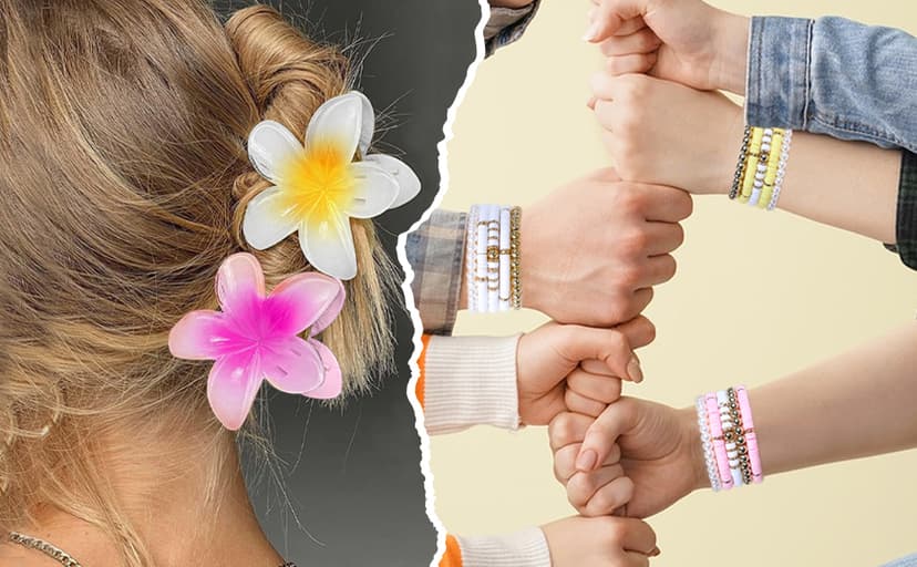 Birthday Gifts for Women, Teen Girl Gifts, Birthday Gifts for Her, Happy Bday Gift Box for Girl, Women, Sister, Daughter, Best Friend, Friendship, Cute Daisy Glass Cup Gifts Set 7PCS, 16oz, Beige