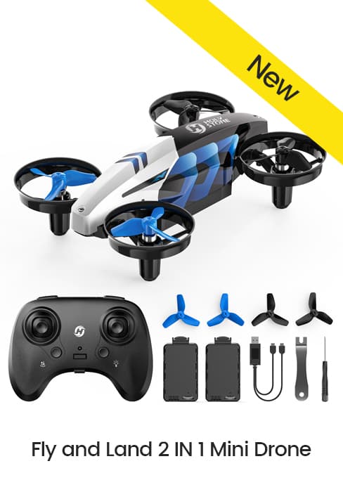 Holy Stone FPV Drone with 1080P HD Camera for Beginner Adults and Kids, HS280D Foldable RC Quadcopter with Brushless Motor, Optical Flow, Tap Fly, Voice Control, Gesture Selfie, 2 Modular Batteries
