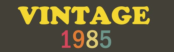 40th Birthday Gift for Women Vintage 1985 Shirt Letter Print Retro Party Tops Casual Short Sleeve Tee