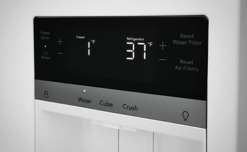 Frigidaire FRFS2823A 36 Inch Wide 27.8 Cu. Ft. French Door Refrigerator with External Ice and Water Dispenser - White