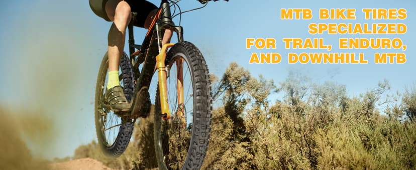 WEEROCK MTB Bike Tire Two Pack 26/27.5/29 Inch Tire Folding Bead Replacement Tyre, 2.3 Inch Wide Mountain Bicycle Tires with Inner Tubes, Black/Brown Wall Side