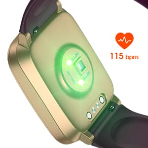 LIVIKEY Fitness Tracker Watch with Heart Rate Monitor, Activity Tracker with Pedometer, Sleep Monitor, Calories & Step Counter, IP68 Waterproof Smart Watches for Women Men Fitness Watch for Sports