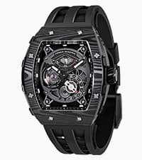 BENYAR Mens Watches Quartz Movement Chronograph Leather Strap Fashion Business Sport Design 30M Waterproof Scratch Resistant Elegant Gifts for Men