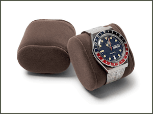 TAWBURY 6 Slot Watch Box for Men - Luxury Watch Jewelry Box for Men with Storage for Sunglasses, Cufflinks | Men's Jewelry Box with Watch Storage | Watch Display Case (Brown)