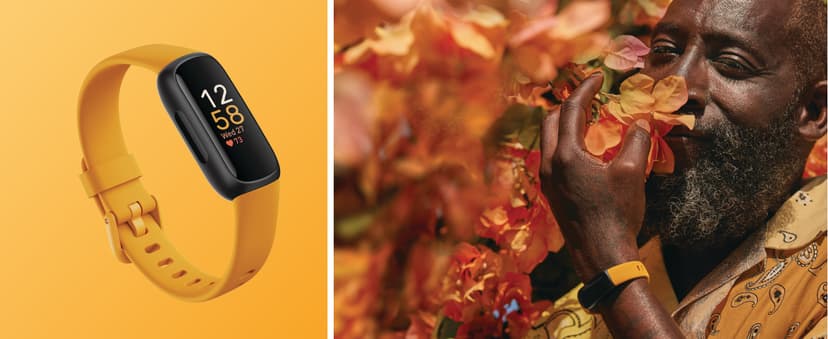 Fitbit Inspire 3 Health &-Fitness-Tracker with Stress Management, Workout Intensity, Sleep Tracking, 24/7 Heart Rate and more, Midnight Zen/Black One Size (S & L Bands Included)