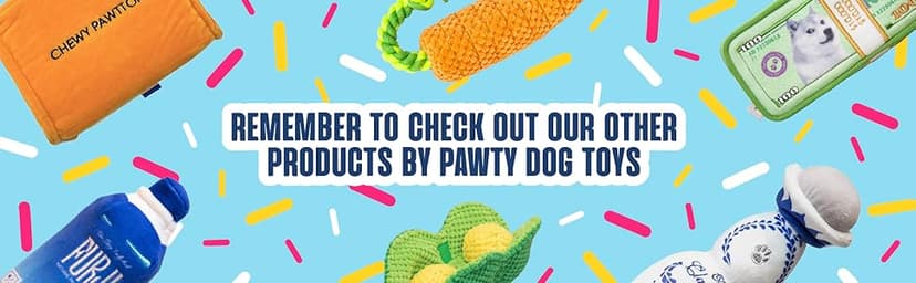 Birthday Bone Interactive Dog Toy - Interactive Tug Rope Pet Toy - Cute Unique Design Party Birthday Gift - Small Medium Puppy - Durable Chew Resistant Plush Toy with Squeaker for Teething (White)