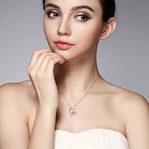 To My Daughter Necklace From Dad With Heartfelt Message, Daughter Birthday Present From Dad, Jewelry Gifts For Graduation for Her From Mom or Daddy, 14K Pendant