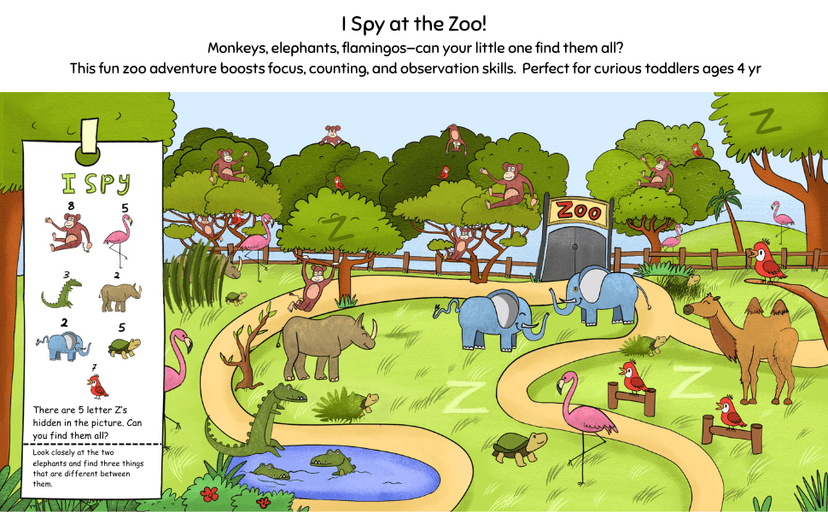 Gifts for 4 Year Old Boys Girls : I Am 4 & I Spy Everything: Toddler Eye Spy Book for Four Yr : Fun Search & Find Activity Book for Toddlers Featuring ... Simple Shapes, Colors, and Counting Practice B0FMR79XFF