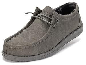 WHITIN Men's Easy Breezy Slip On Loafers | Foam-Cushioned Footbed | Ultralight Flex Sole