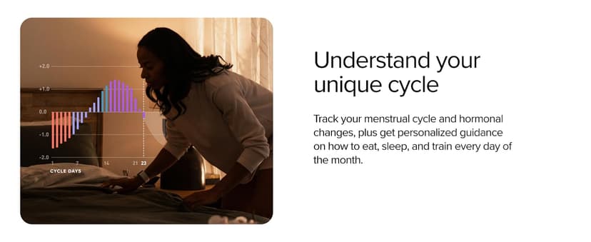 WHOOP 5.0/MG Activity Tracker - 12 Month Membership - Health and Fitness Wearable – 24/7 Activity and Sleep Tracker, Personalized Coaching, Menstrual Cycle Insights – 14+ Days Battery Life