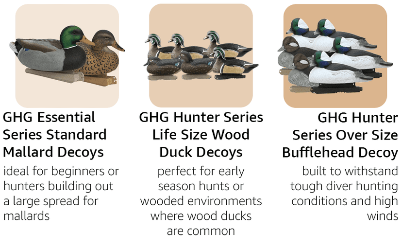 Avery GHG Essential Mallard Duck Decpus - 12 Pack
