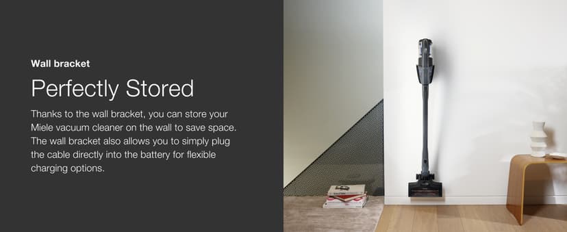 Miele Triflex HX1 Cordless Stick Vacuum Cleaner, 60 min runtime, Graphite Grey / Blue