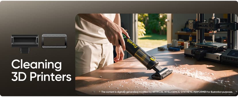 Fanttik Slim V8 APEX Car Vacuum, 4-in-1 Portable Mini Cordless Vacuum with 19000pa Suction Power, Type-C Charge, 2 Suction Modes, Handheld Vacuum for Small Jobs, Car, Office Desk, Keyboards (Black)