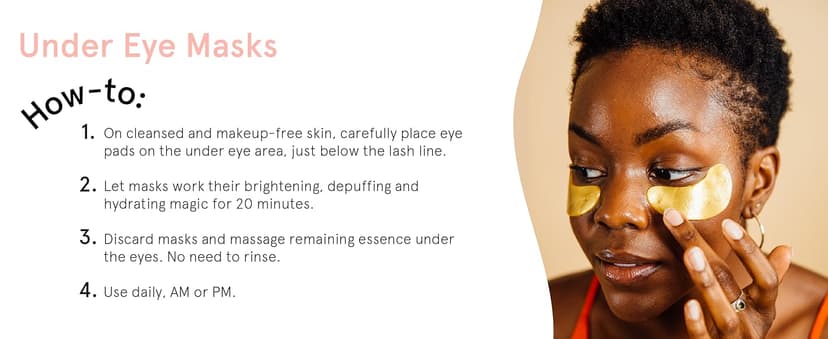 grace & stella Award-Winning Skin Care Set - Birthday Gifts for Women - Travel Essentials with Gold Eye Masks, Hyaluronic Acid Serum & Rose Spray - Bachelorette Party Favors, Teen Girl Gifts - Vegan