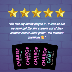 Charge It 2 The Game Drinking Cards – 90-Card Adult Party Game for Bachelorette Parties, 21st Birthdays, and Game Night Fun