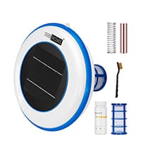 VIVOHOME 2.0 HP Above Ground Swimming Pool Pump Dual Speed 1.5" & 1.25'' Inlet/Outlet 115V Energy Saving w/Strainer Basket