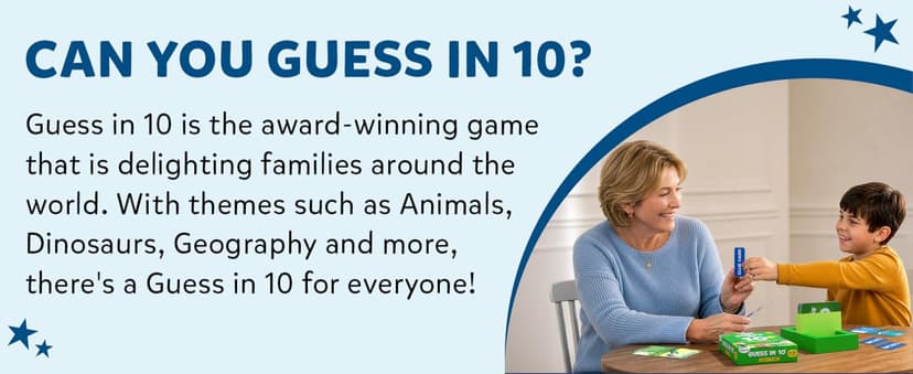 Skillmatics Guess in 10 Animal Planet, Card Game, Perfect for Boys, Girls, Kids, Teens, Adults Who Love Animals, Trivia Games, Travel Games, Screen-Free Fun, Gifts for Ages 6, 7, 8, 9, 10, and Up