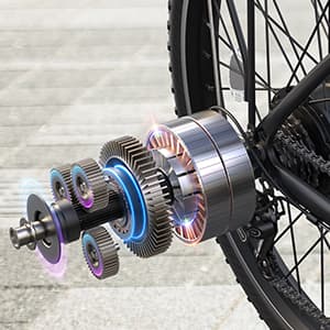 Electric Bike for Adults, 26" City Cruiser Ebike with 1000W Peak Motor, 21.7MPH 50 Miles Commuter Adult Electric Bicycles with 48V Battery, Adjustable Stem, 7-Speed, UL 2849 Certified