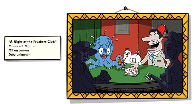 Oh Fruck! A Raucous Card Game That Combines Strategy with Special Rules That Change Every Time You Play.