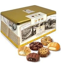 Matilde Vicenzi Roma Cookie Gift Tin - Italian Pastries & Cookies in Individually Wrapped Trays - Bakery Dessert Gifts For Birthdays, Thank You, Get Well and Every Special Occassion - Puff Pastry, Assorted Cookies in Italian Design Gift Tin 32.5oz (920g)