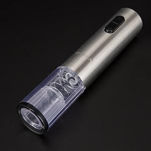 Secura Electric Wine Opener, Automatic Electric Wine Bottle Corkscrew Opener with Foil Cutter, Rechargeable (Stainless Steel) B01261VEOG