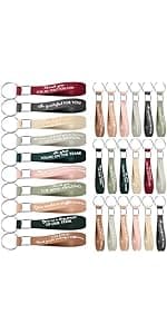 Customer Service Week, Inspirational Thank You Gifts, 10 Style Silicone Keyring for Office Staff Work Team Teacher Volunteer Nosiny 30 Pcs Keychain Appreciation Gift Bulk for Employee Coworker B0BZY67RDJ