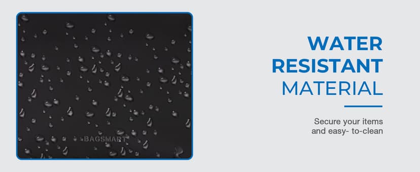 BAGSMART Toiletry Bag for Men, Travel Toiletry Organizer Dopp Kit Water-resistant Shaving Bag for Toiletries Accessories, Door Room Essentials, Black-medium