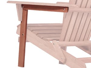 Wooden Folding Adirondack Chair Set of 4, Half Pre-Assembled Wood Lounge Chair for Outdoor Patio Garden Lawn Backyard Deck Pool Beach Firepit