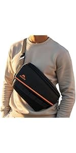 MATEIN Messenger Bag for Men, Briefcases Lightweight Men's Laptop Bag 15.6 inch Water Resistant Crossbody School Satchel Bags Computer Work Office Bag with Shoulder Strap, Black