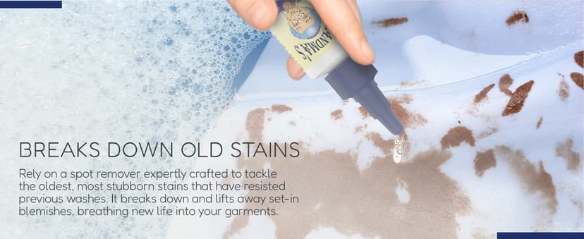 Grandma's Secret Spot Remover - Chlorine, Bleach and Toxin-Free Stain Remover - Stain Remover for Clothes - Fabric Stain Remover Removes Oil, Paint, Blood and Pet Stains – 2 Ounce