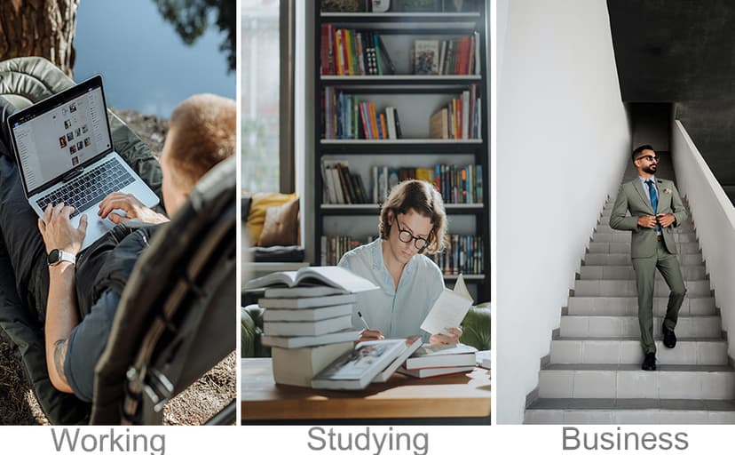 seyfocnia Men's Business Travel Briefcase Leather Handmade Messenger Bags Laptop Bag