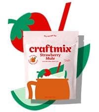 Craftmix Variety Pack, Makes 12 Drinks, Skinny Cocktail Mixers, Mocktails Non-Alcoholic Drinks - Made With Real Fruit - Vegan Low-Carb, Low-Sugar, Non-GMO, Dairy Free, Gluten Free, Easy to Mix
