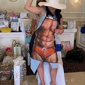 Apron Kitchen Funny Creative Cooking Grilling Baking Party Apron Gift For Men