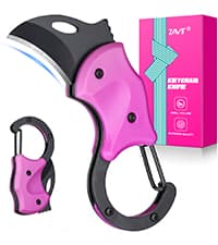 ZAVIT Gifts for Men Brother, Small Pocket Knife for Men, Christmas Stocking Stuffers, Self Defense Keychain, Box Cutter EDC Gadgets for Husband Him, Unique Gifts ldea for Camping Fishing Hiking